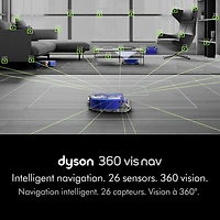 Aspirateur robot 360 Vis Nav de Dyson - Bleu