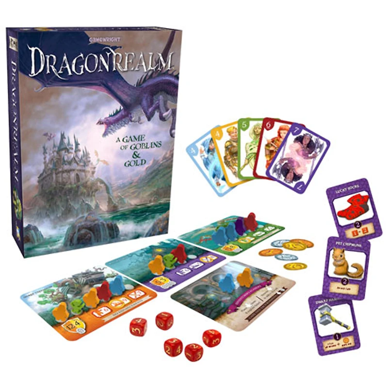 Gamewright Dragonrealm Board Game - English