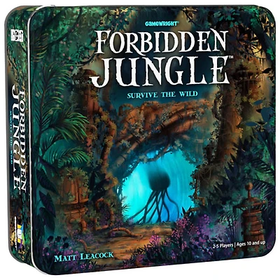 Gamewright Forbidden Jungle Board Game - English