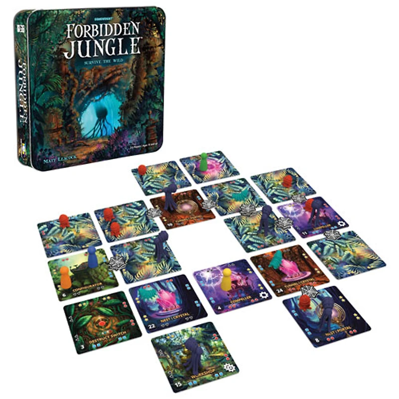 Jeu de société Forbidden Jungle de Gamewright - Anglais