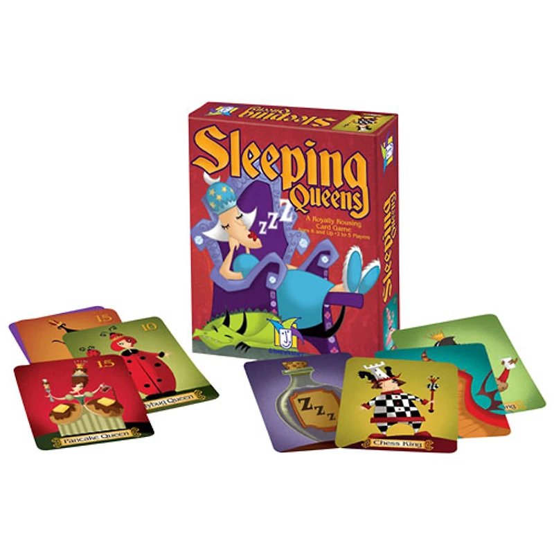 Jeu de cartes Sleeping Queens de Gamewright - Anglais