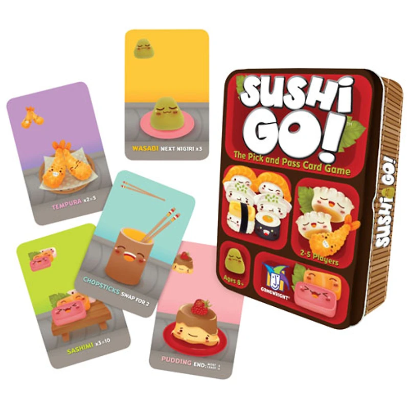 Jeu Sushi Go Party! de Gamewright Jeu de cartes - Anglais