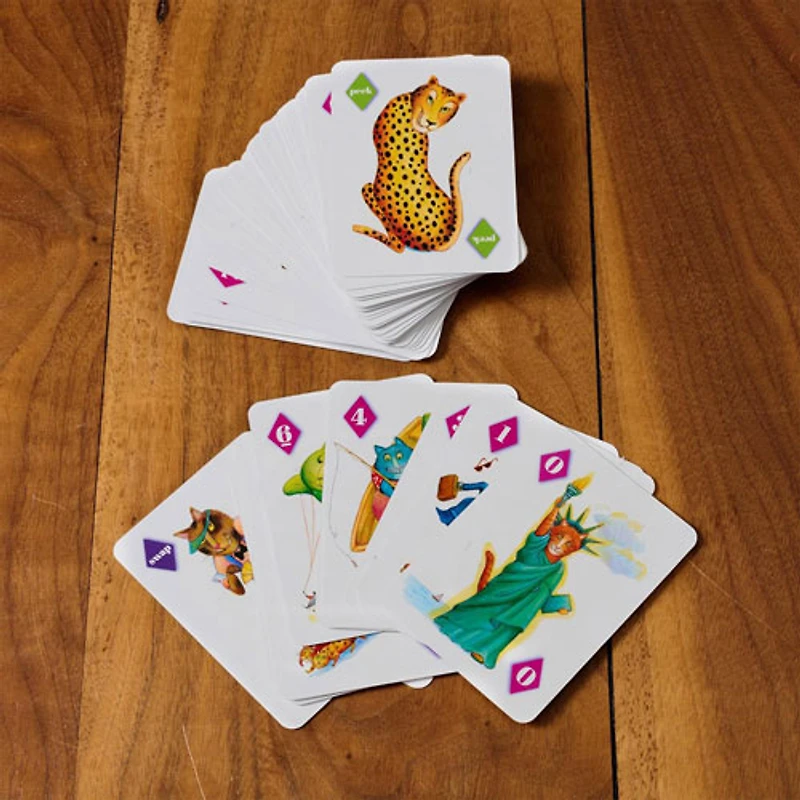 Jeu de cartes Rat-a-Tat Cat de Gamewright - Anglais