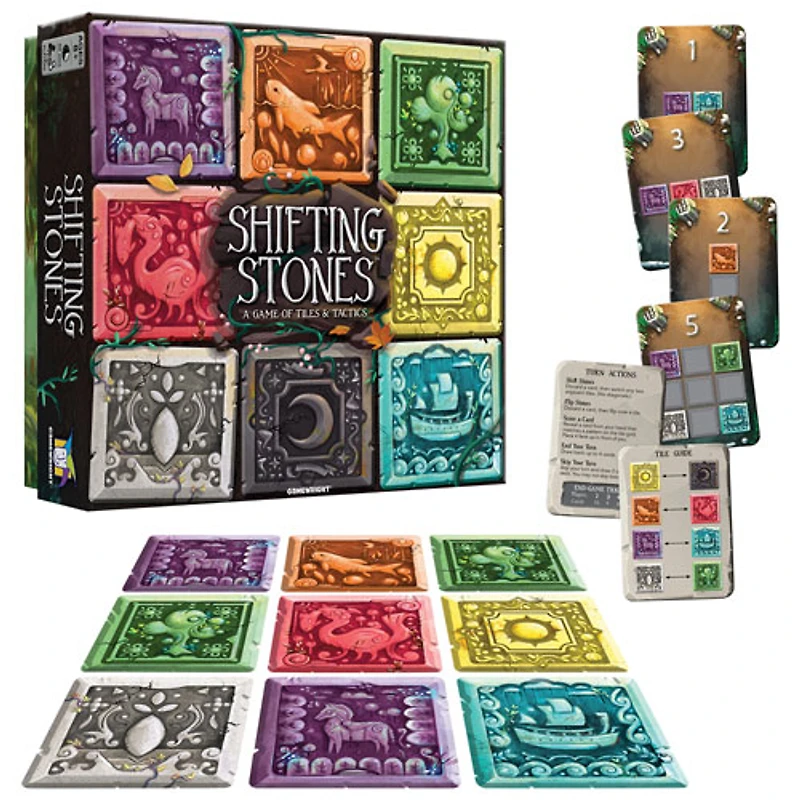 Jeu de cartes Shifting Stones de Gamewright - Anglais
