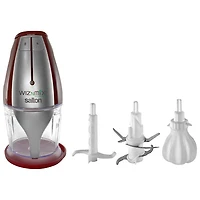 Salton WizNMix All-in-One Food Processor - 3-Cup - Red