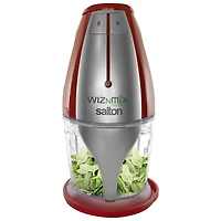 Salton WizNMix All-in-One Food Processor - 3-Cup - Red