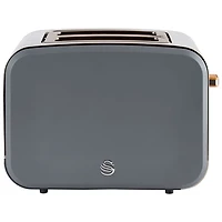 Salton Swan Nordic Toaster - 2-Slice - Grey