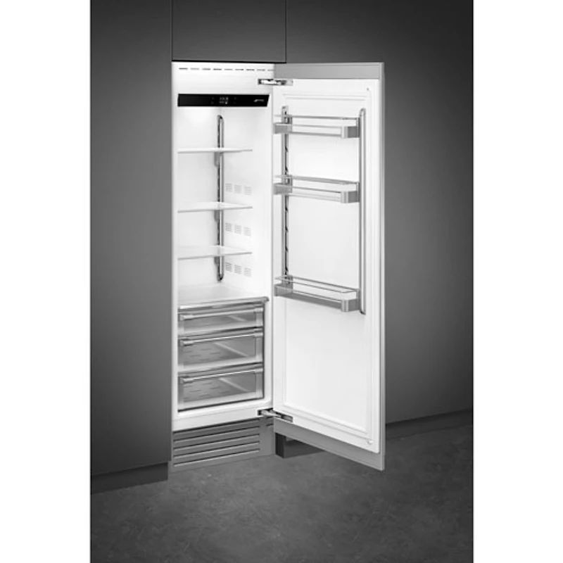 Réfrigérateur sans congélateur encastrable 17,5 pi³ 30 po de Smeg (RSDU30R) - Acier inoxydable