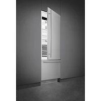 Réfrigérateur à congélateur inférieur encastrable 15 pi³ 30 po avec distributeur de glaçons de Smeg (RBMU30R) - Prêt pour panneau