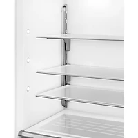 Réfrigérateur à congélateur inférieur encastrable 19 pi³ 36 po avec distributeur de glaçons de Smeg (RBMU36RX) - Acier inoxydable