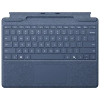 Clavier Surface Pro de Microsoft avec rangement pour stylet pour Surface Pro 13 po/Pro (11e édition)/Pro 8/Pro 9 - Saphir - Bilingue