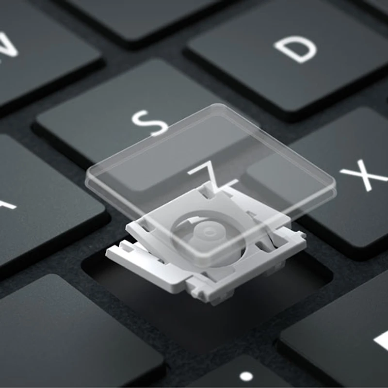 Clavier Surface Pro de Microsoft (2024) pour Surface Pro 13 po avec rangement pour stylet - Noir - Bilingue