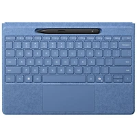 Clavier Surface Pro Flex de Microsoft avec stylet Slim Pen (2024) pour Surface Pro 13 po - Saphir - Partenaire de détail exclusif