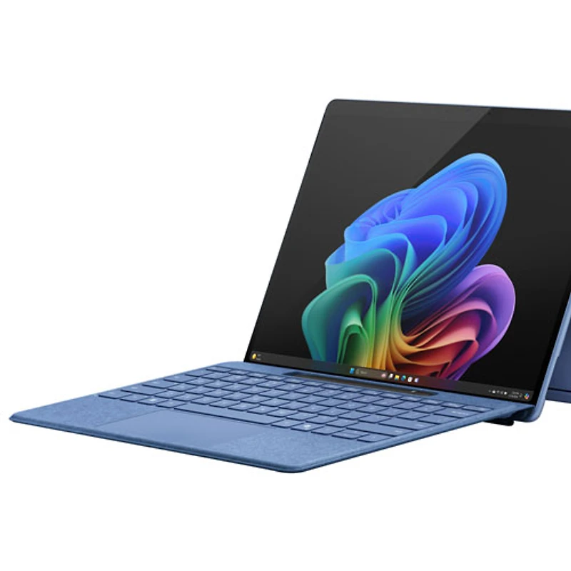 Clavier Surface Pro Flex de Microsoft avec stylet Slim Pen (2024) pour Surface Pro 13 po - Saphir - Partenaire de détail exclusif