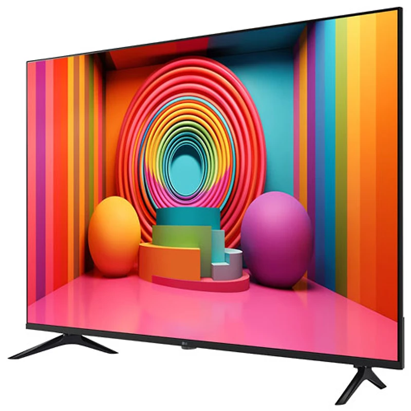 Téléviseur intelligent webOS HDR DEL UHD 4K de 55 po avec AI ThinQ de LG (55UT7570PUB) - 2024