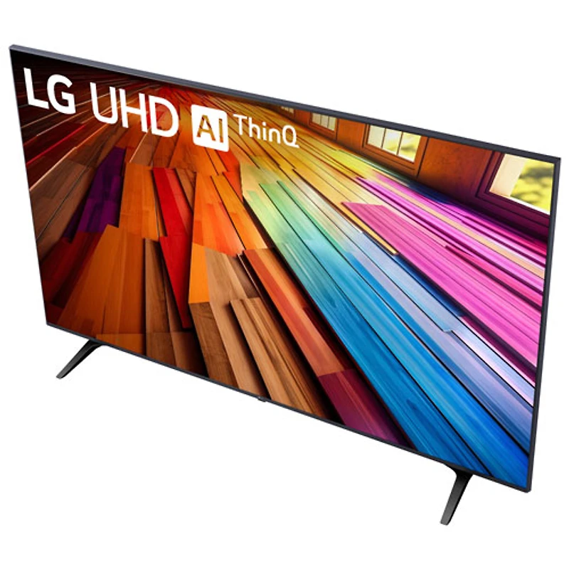 Téléviseur intelligent webOS 24 HDR DEL UHD 4K de 55 po de LG (55UT8000PUA) - 2024 - Exclusivité Best Buy