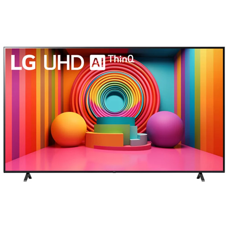 Téléviseur intelligent webOS HDR DEL UHD 4K de 86 po avec AI ThinQ de LG (86UT7590PUA) - 2024