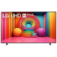 Téléviseur intelligent webOS HDR DEL UHD 4K de 86 po avec AI ThinQ de LG (86UT7590PUA) - 2024