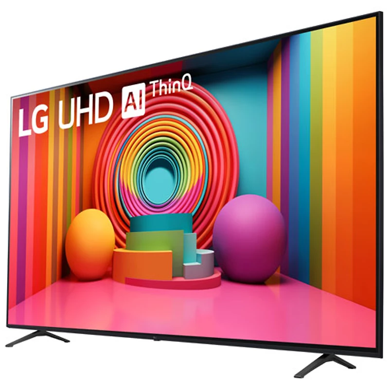 Téléviseur intelligent webOS HDR DEL UHD 4K de 86 po avec AI ThinQ de LG (86UT7590PUA) - 2024
