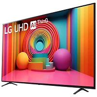 Téléviseur intelligent webOS HDR DEL UHD 4K de 86 po avec AI ThinQ de LG (86UT7590PUA) - 2024