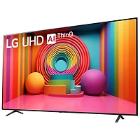 Téléviseur intelligent webOS HDR DEL UHD 4K de 86 po avec AI ThinQ de LG (86UT7590PUA) - 2024