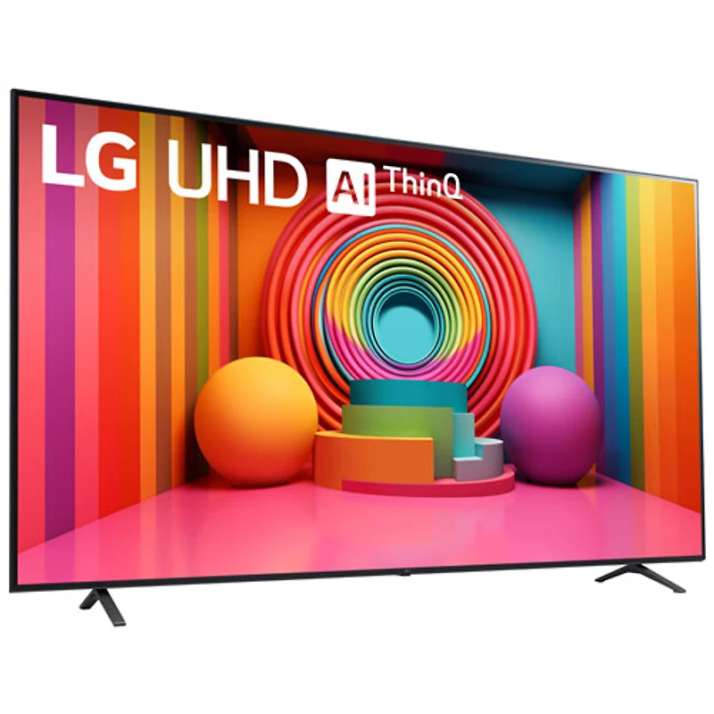 Téléviseur intelligent webOS HDR DEL UHD 4K de 86 po avec AI ThinQ de LG (86UT7590PUA) - 2024