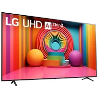 Téléviseur intelligent webOS HDR DEL UHD 4K de 86 po avec AI ThinQ de LG (86UT7590PUA) - 2024