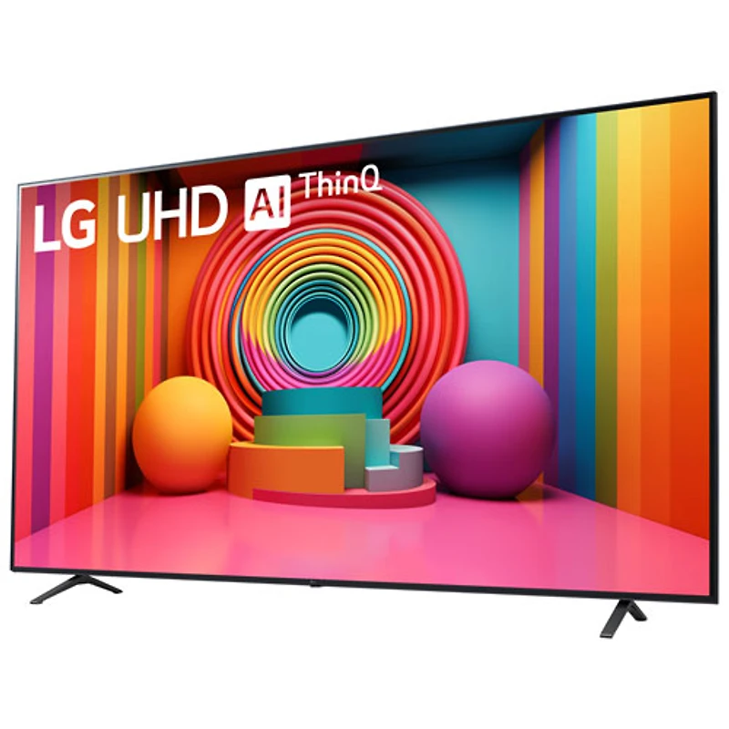 Téléviseur intelligent webOS HDR DEL UHD 4K de 75 po avec AI ThinQ de LG (75UT7590PUA) - 2024
