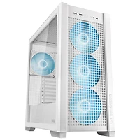 Boîtier d'ordinateur mi-tour TUF Gaming GT302 ARGB ATX d'ASUS - Blanc