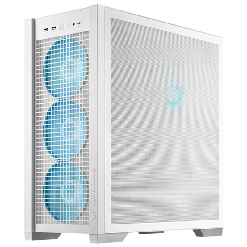 ASUS TUF Gaming GT302 ARGB ATX Mid-Tower Case - White