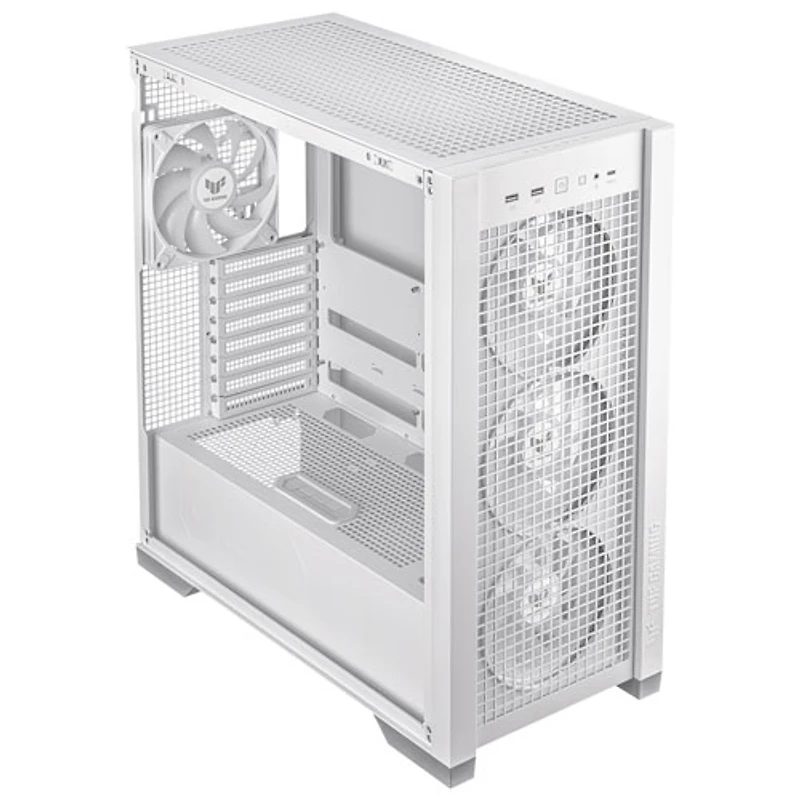 ASUS TUF Gaming GT302 ARGB ATX Mid-Tower Case - White