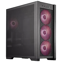 Boîtier d'ordinateur mi-tour TUF Gaming GT302 ARGB ATX d'ASUS - Noir