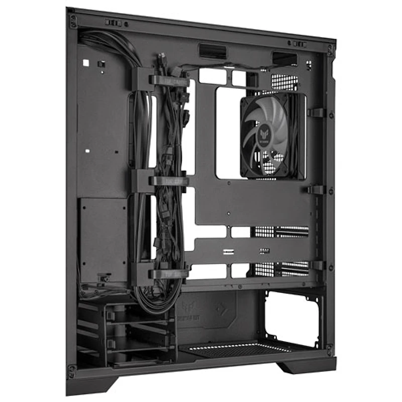 Boîtier d'ordinateur mi-tour TUF Gaming GT302 ARGB ATX d'ASUS - Noir