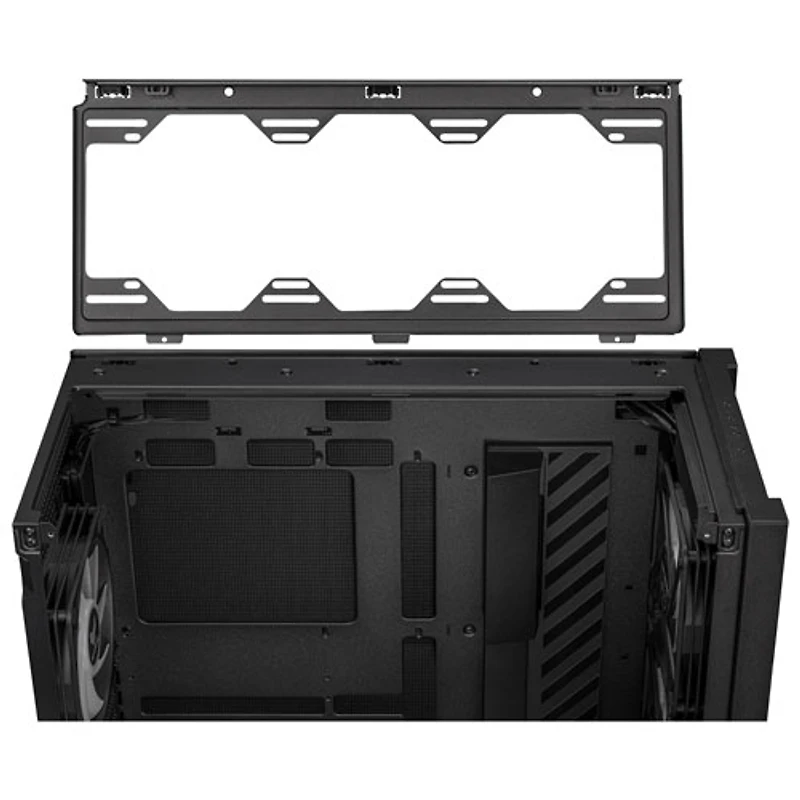 Boîtier d'ordinateur mi-tour TUF Gaming GT302 ARGB ATX d'ASUS - Noir