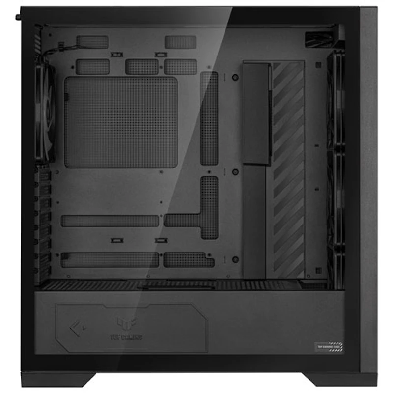 Boîtier d'ordinateur mi-tour TUF Gaming GT302 ARGB ATX d'ASUS - Noir