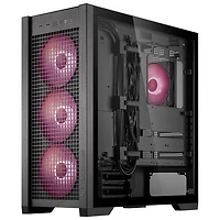 Boîtier d'ordinateur mi-tour TUF Gaming GT302 ARGB ATX d'ASUS - Noir