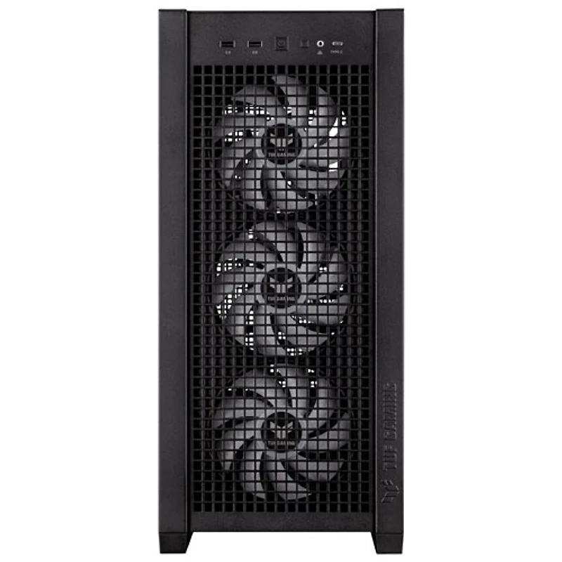 Boîtier d'ordinateur mi-tour TUF Gaming GT302 ARGB ATX d'ASUS - Noir