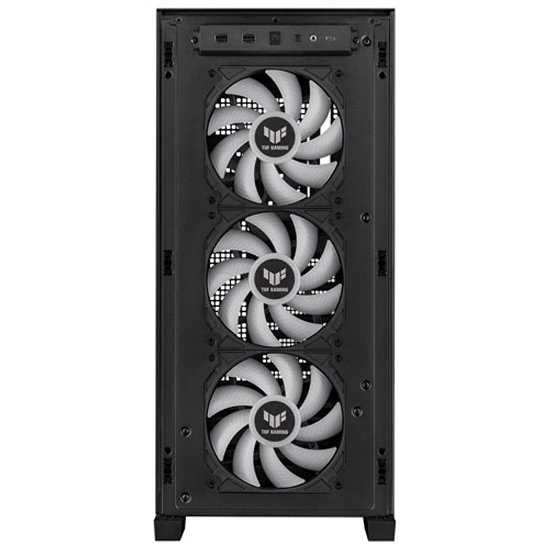 Boîtier d'ordinateur mi-tour TUF Gaming GT302 ARGB ATX d'ASUS - Noir