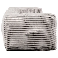Fauteuil poire en velours côtelé avec mousse à mémoire Redd de Sealy