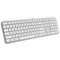 Clavier rétroéclairé sans fil MX Keys S de Logitech pour Mac/iPad - Gris pâle - Exclusivité de Best Buy