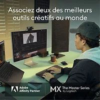 Clavier rétroéclairé sans fil MX Keys S de Logitech pour Mac/iPad - Gris pâle - Exclusivité de Best Buy