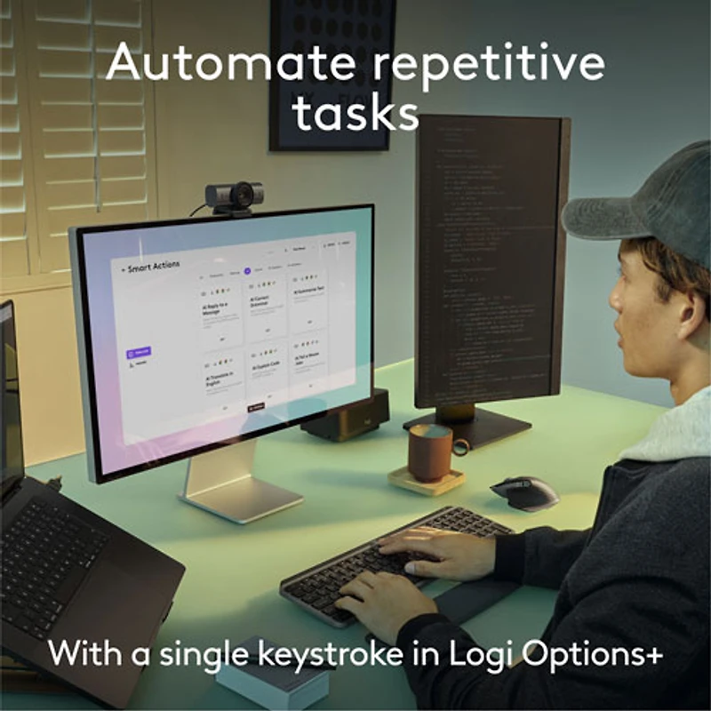 Clavier rétroéclairé sans fil MX Keys S de Logitech pour Mac/iPad - Gris pâle - Exclusivité de Best Buy