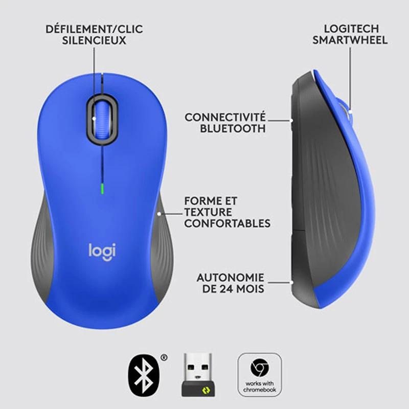 Souris optique sans fil Signature M550 de Logitech