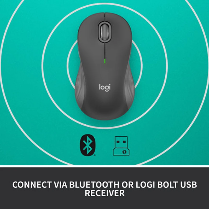 Souris optique sans fil Signature M550 de Logitech - Graphite