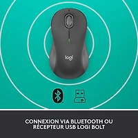 Souris optique sans fil Signature M550 de Logitech - Graphite