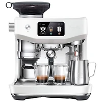 Machine à espresso Oracle Jet avec moussoir à lait et moulin à café de Breville - Sel de mer