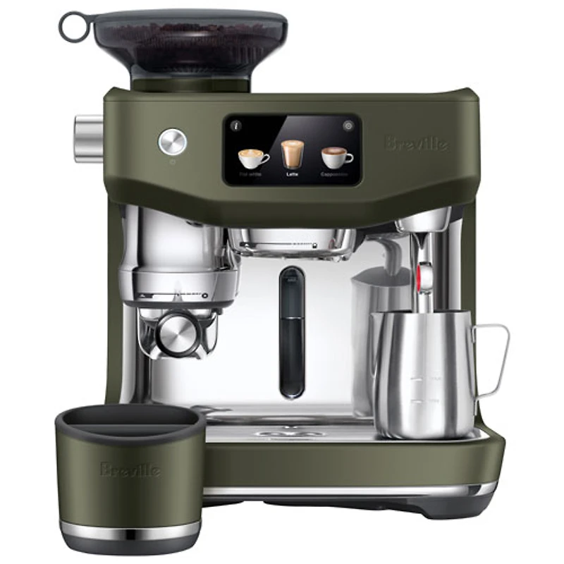 Breville Oracle Jet Espresso Machine with Frother & Coffee Grinder - Olive Tapenade