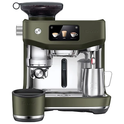 Breville Oracle Jet Espresso Machine with Frother & Coffee Grinder - Olive Tapenade