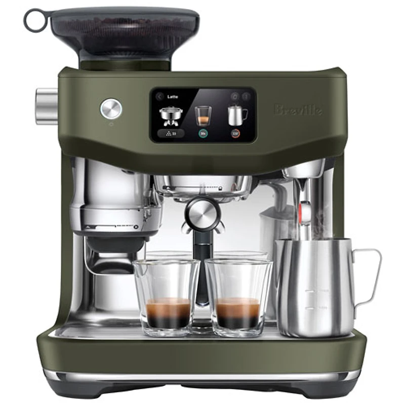 Breville Oracle Jet Espresso Machine with Frother & Coffee Grinder - Olive Tapenade