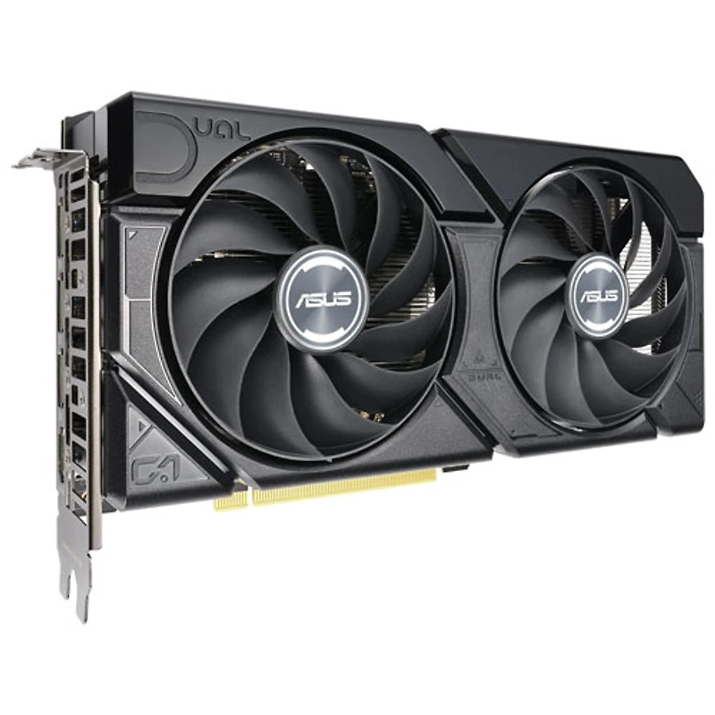 Carte graphique Dual NVIDIA GeForce RTX 4060 Ti EVO OC à mémoire GDDR6 de 8 Go d'ASUS
